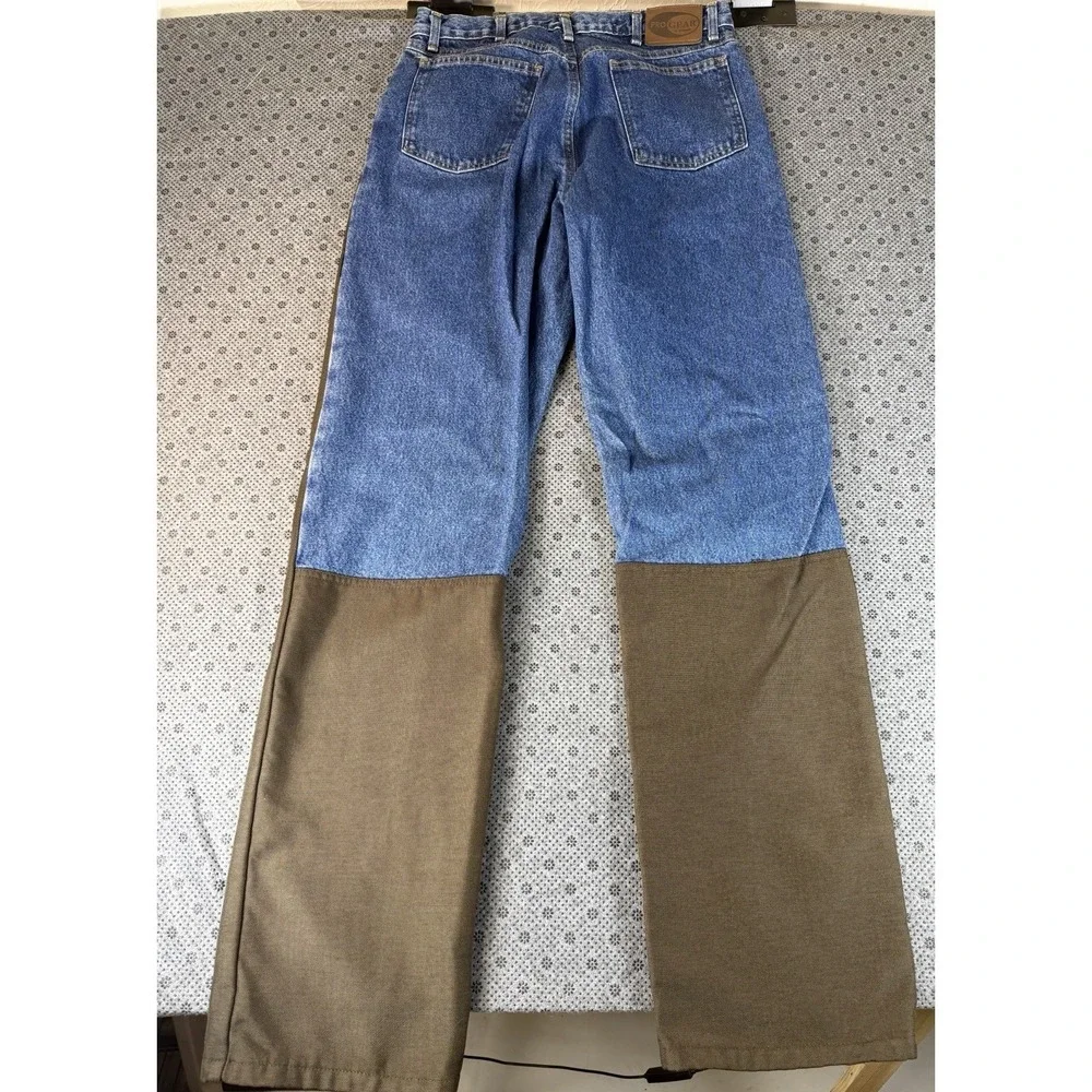 Pro Gear By Wrangler Brush Guard Field Pants Blue Jeans 34x36 Work Hunting